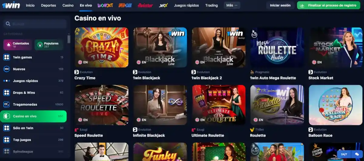 Live-Games 1Win Live-Games